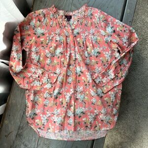 J. Crew Liberty Fabric shirt | size 0
